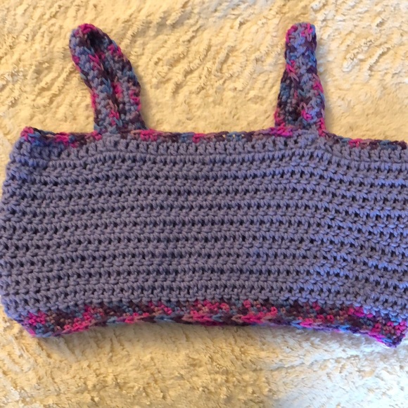 Handmade crochet halter top. New. - Picture 1 of 4